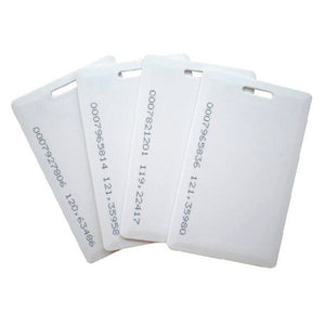 Time Office Clampshell Proximity Thick Cards White 