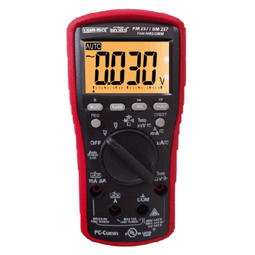 Kusam-meco Voltage Tester Digital Multimeter EF-Detection & Computer Interface 6000 Counts KM 257 