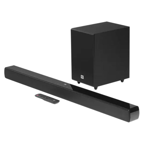 JBL Cinema SB140 2.1 Channel Soundbar With Wired Subwoofer JBLSB140BLKIN 