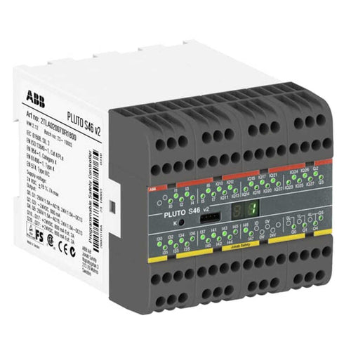 ABB Pluto S46 v2 Programmable Safety Controller 2TLA020070R1800 
