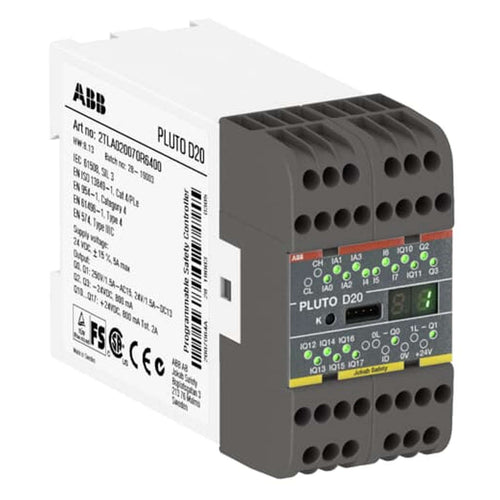 ABB Pluto D20 Programmable Safety Controller 2TLA020070R6400 