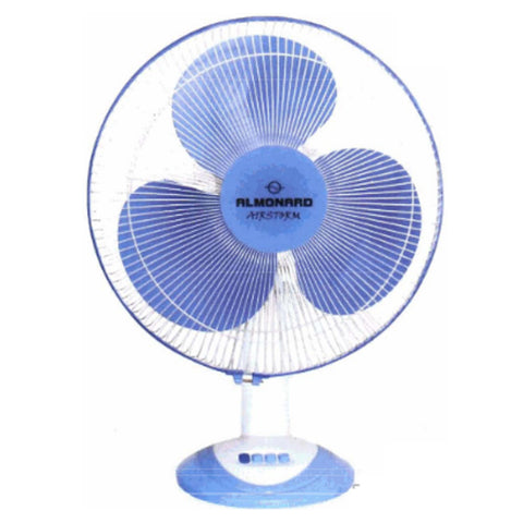 Almonard Airstorm Table Fan 16Inch 400mm Blue 