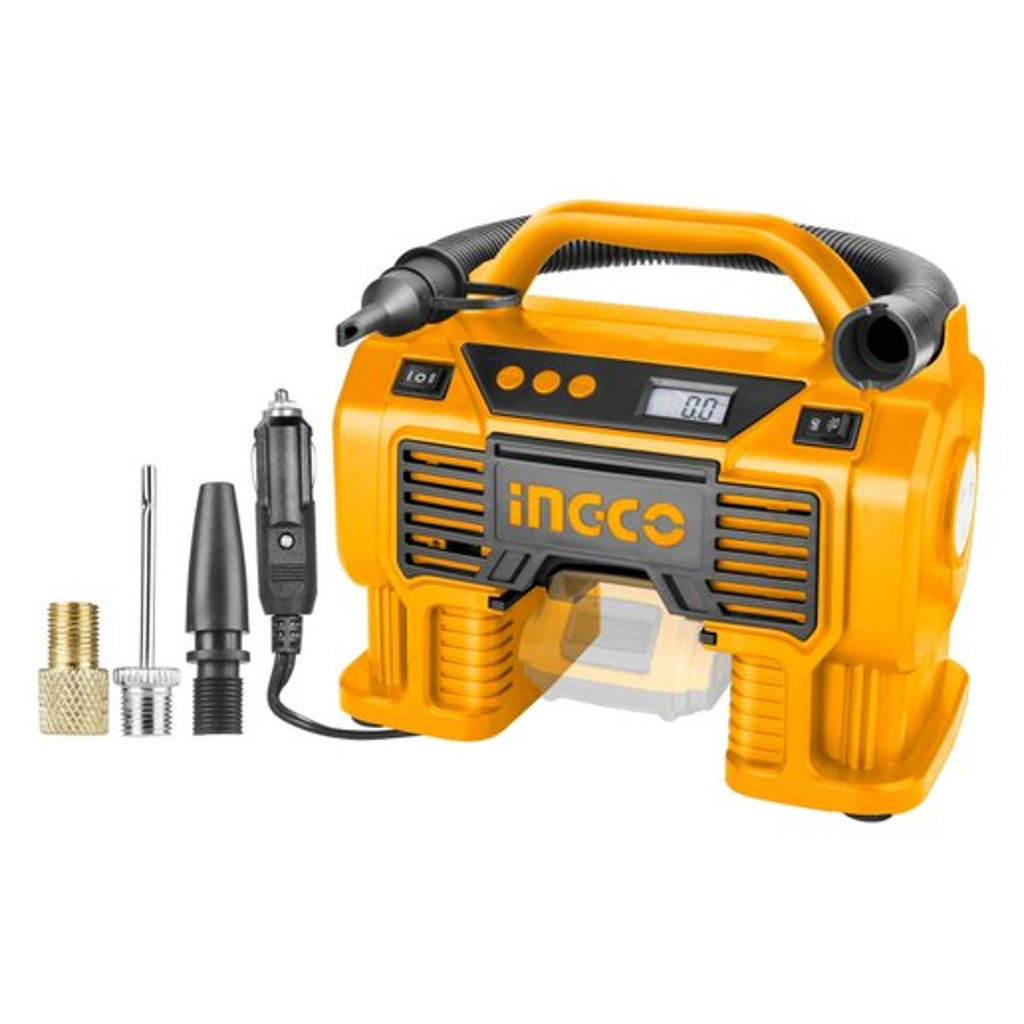 Ingco Lithium-Ion Auto Air Compressor 20V CACLI2002 