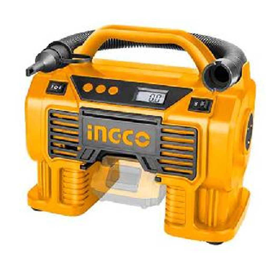 Ingco Lithium-Ion Auto Air Compressor 20V CACLI2002