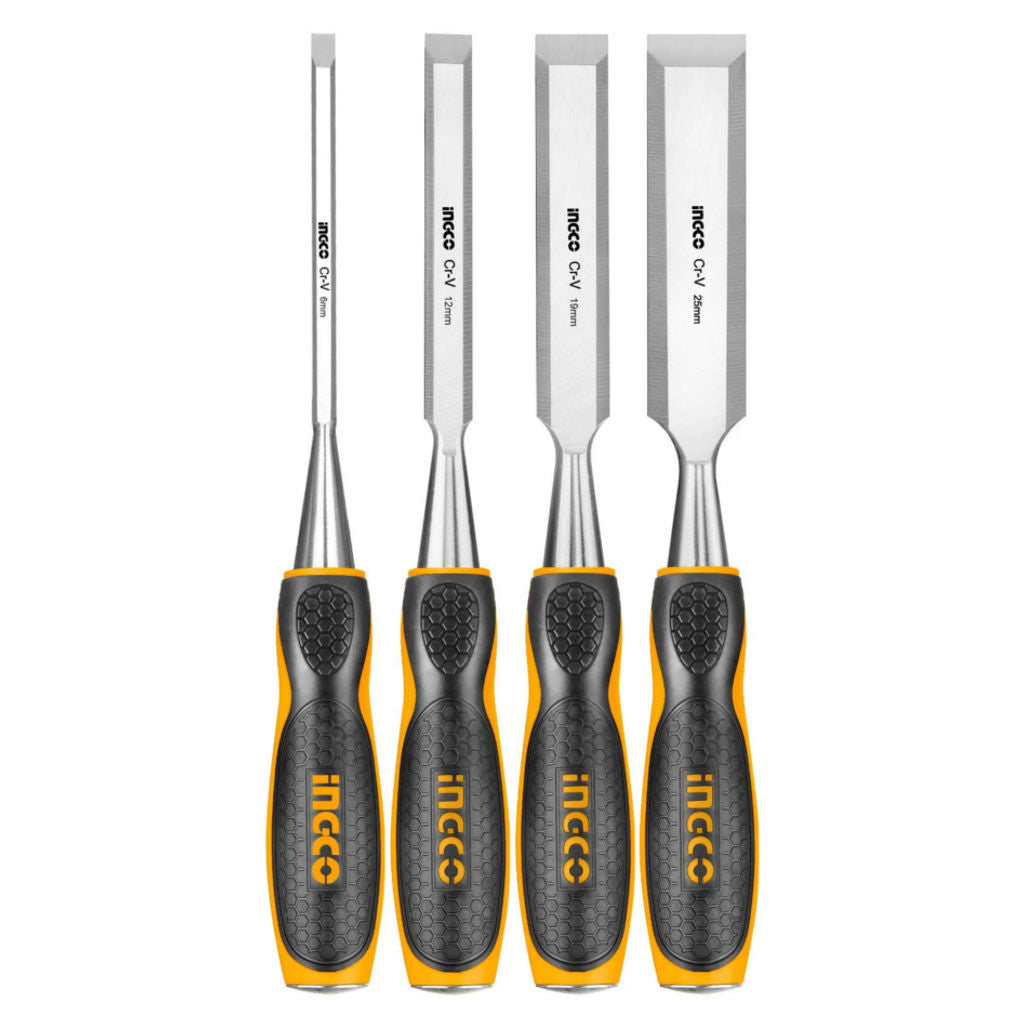 Ingco Wood Chisel Set 4Pcs 140mm HKTWC0401 