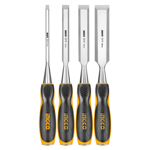 Ingco Wood Chisel Set 4Pcs 140mm HKTWC0401 