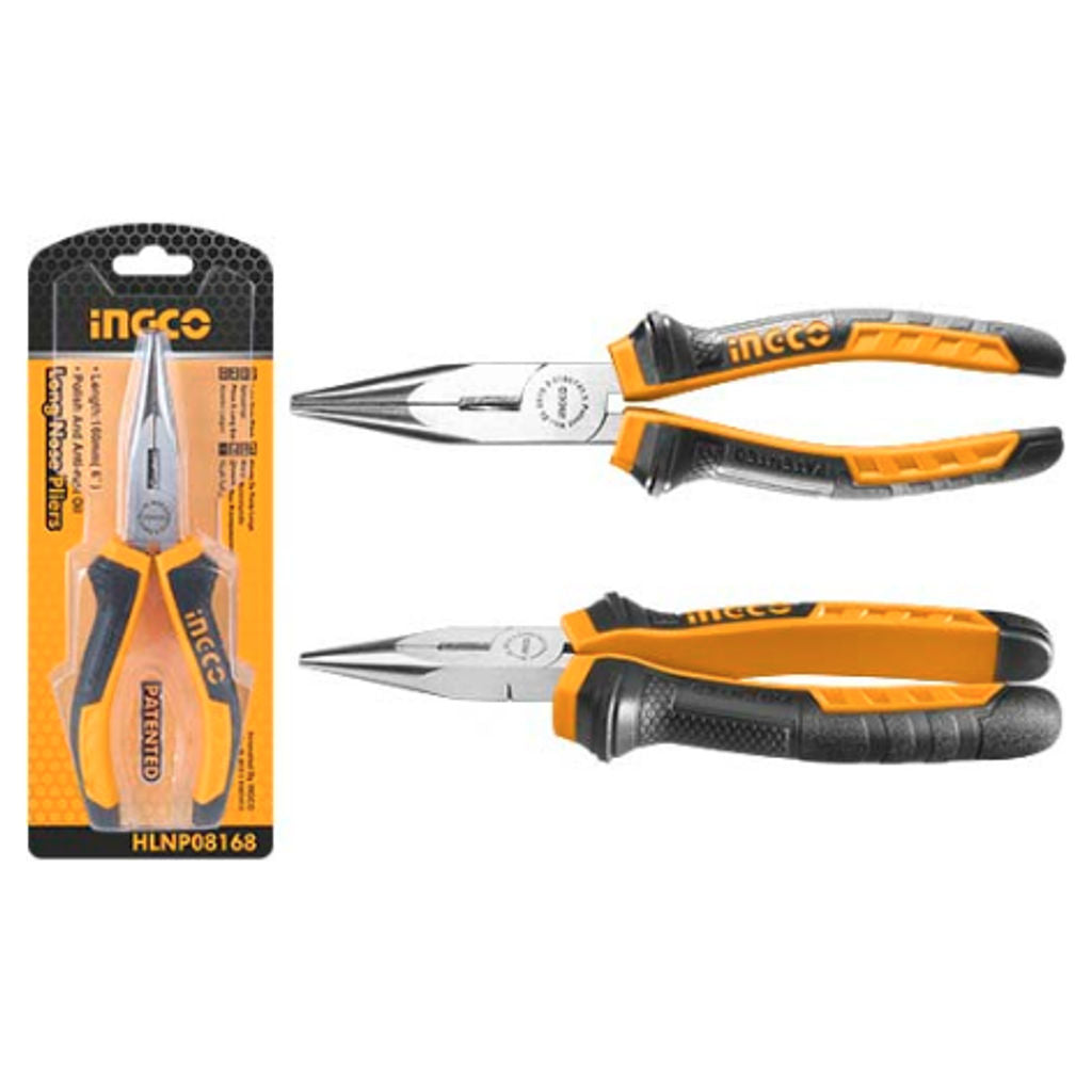Ingco Long Nose Pliers 6 Inch HLNP08168