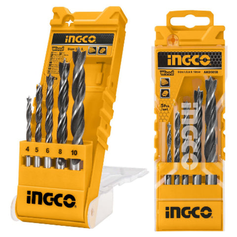 Ingco Wood Drill Bits Set 5Pcs AKD5058 