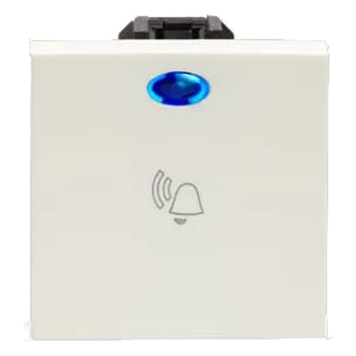 ABB IIS206BL BL Mega Bell Switch With Indicator 6A White 1SYK100001A1005 