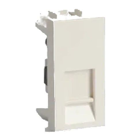 ABB IIM1RJ11 BL RJ11 Telephone Jack 2 Pin White 1SYK100001A1047 