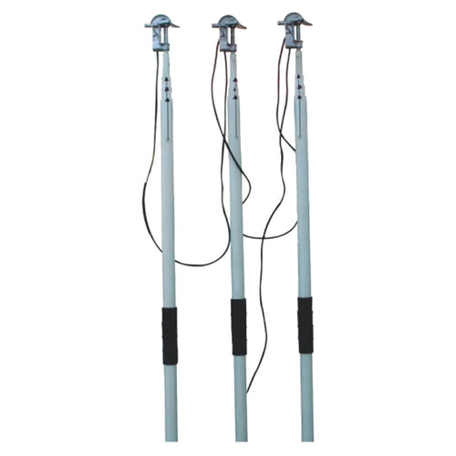 Kusam-meco Three Phase Highly Insulated FRP Telescopic Earth / Discharge Rod 132-220KV 