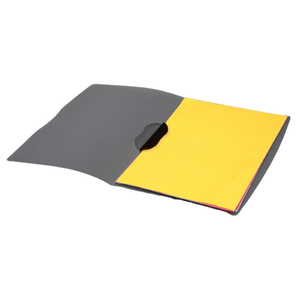 Solo Report Cover With Swing Clip Translucent White F/C RC611