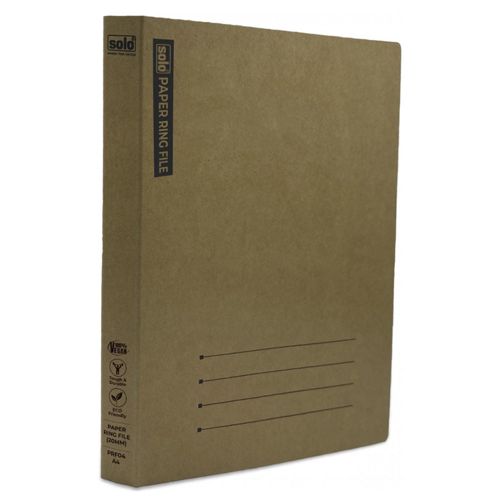 Buy Solo Paper Ring File With Heavy Duty Board 20mm A4 PRF04 Online at ...