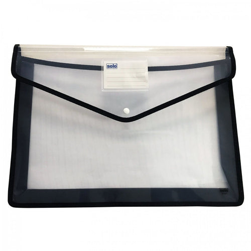Solo Flexi Button Bag Super Line Transparent White A3 DC551 