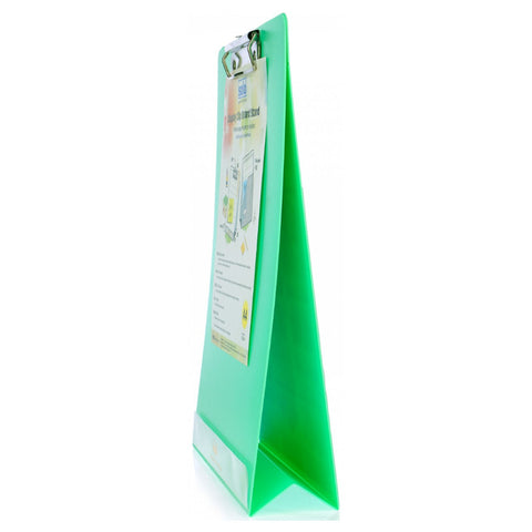 Solo Display Clip Board Stand Pastel Green A4 DCBA4 