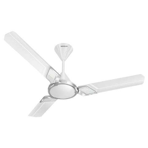 Havells Zester Decorative Ceiling Fan 1200mm Pearl White 
