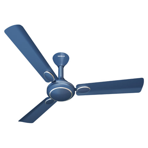 Havells Fusion Prime Decorative Ceiling Fan 1200mm Indigo Blue 