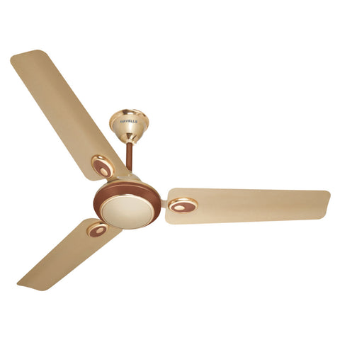 Havells Fusion Decorative Ceiling Fan 1200mm Beige-Brown 