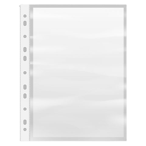 Solo Sheet Protector 11 Hole 70 Microns Clear A4 SP101 