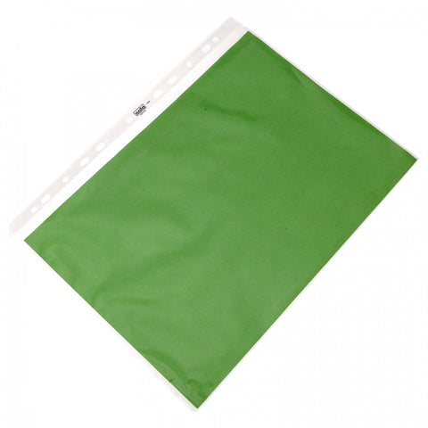 Solo Sheet Protector With Gold 200 Microns Clear A4 SP103 