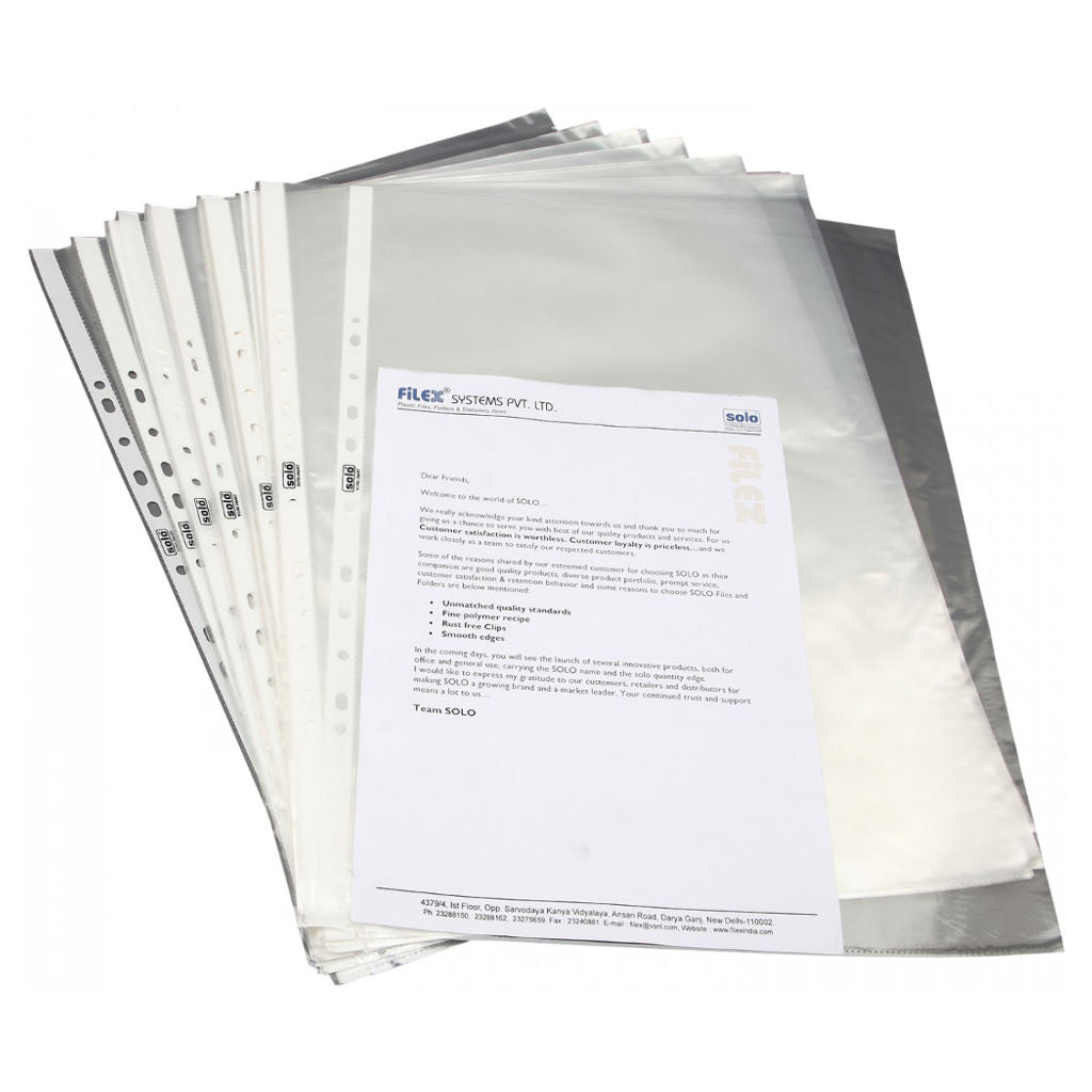Solo Sheet Protector Clear A3 SP113