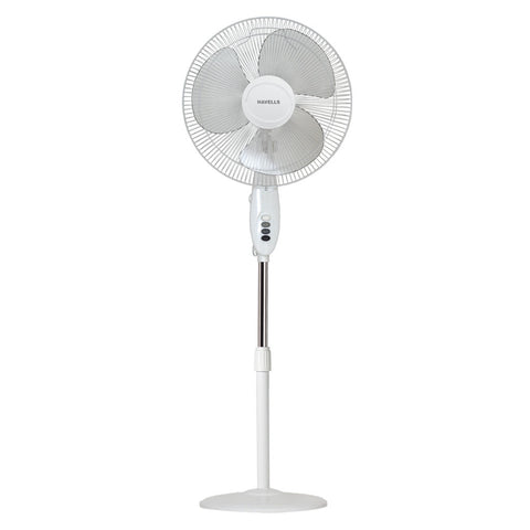 Havells Swing Pedestal Fan 400mm White 