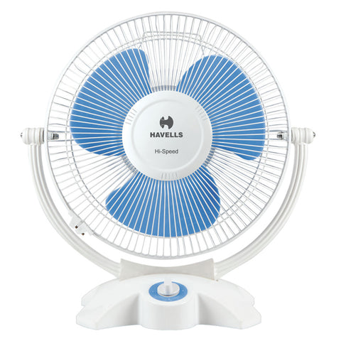 Havells Breezo Hi-Speed Personal Fan 300mm White 