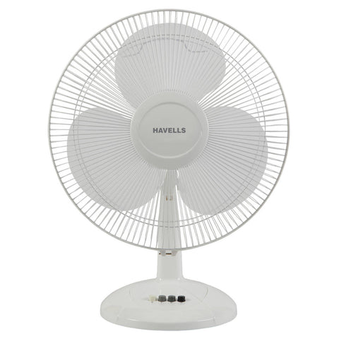 Havells Swing LX Table Fan 400mm White 