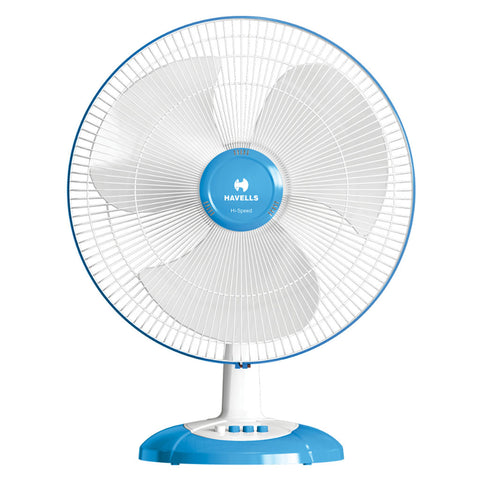 Havells Swing LX Table Fan 400mm Cool Blue 