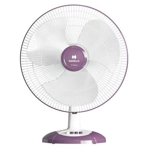 Havells Swing LX Table Fan 400mm Purple 