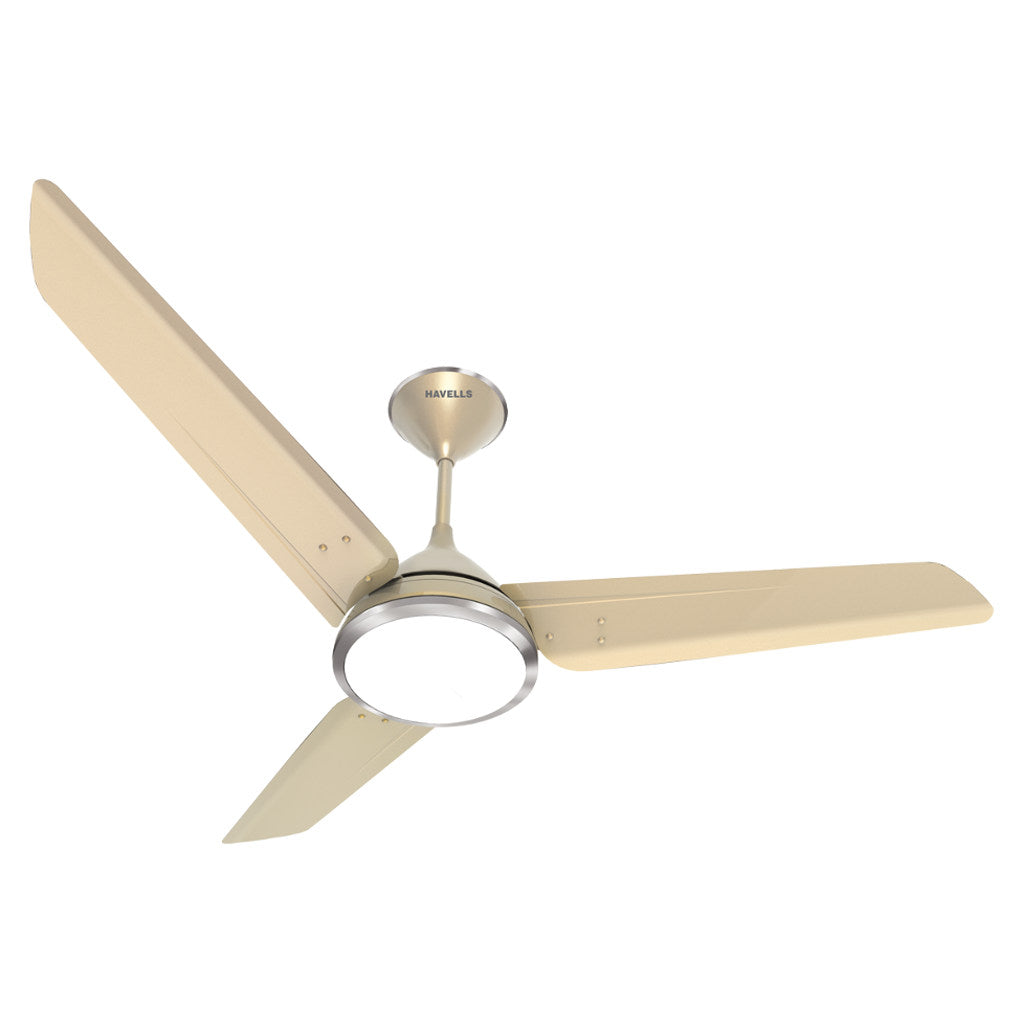 Havells Lumeno Ceiling Fan With Under Light 1320mm Pearl White 