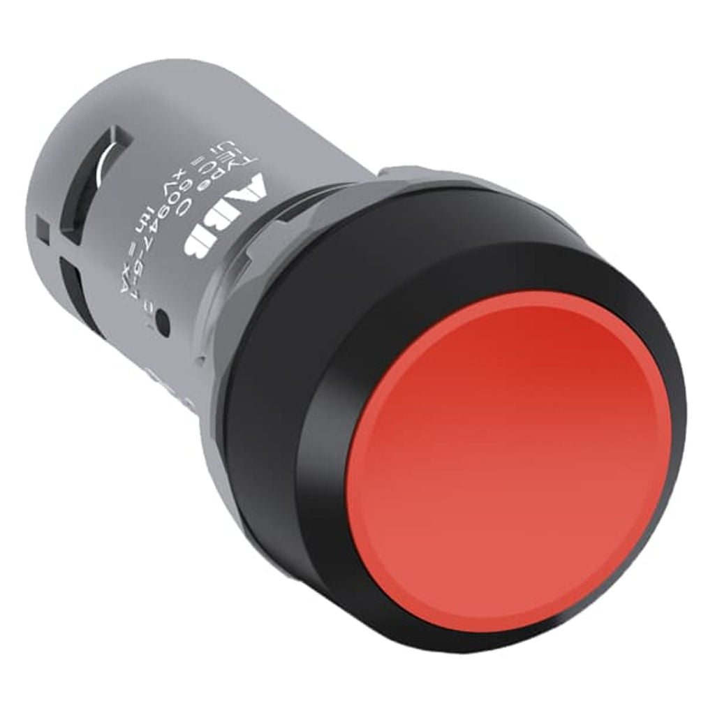 ABB Flush Pushbutton Maintained 1 NO+1 NC 