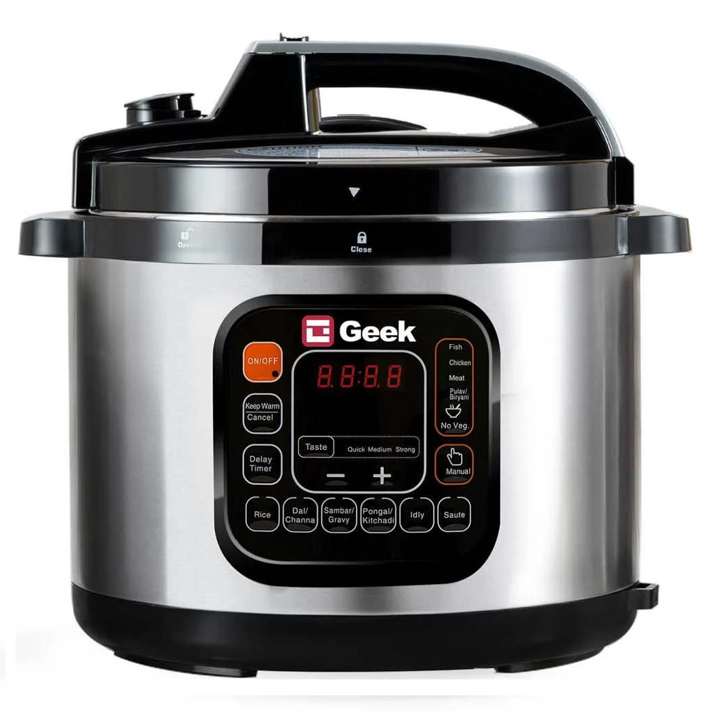 Buy Geek Robocook Zeta Electric Pressure Cooker With Stainless Steel