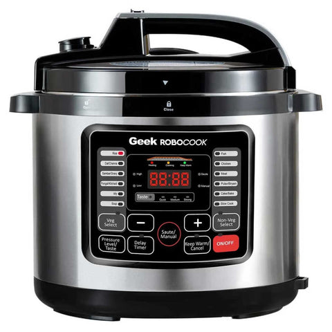 Buy Geek Robocook Nuvo Electric Pressure Cooker With Non Stick Pot