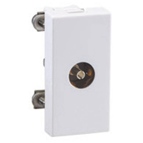 Legrand Lyncus TV Cozxial Socket 1 M White 6772 60 
