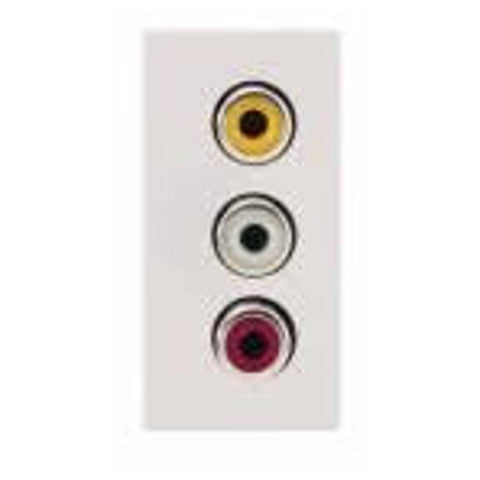 Legrand Lyncus Preterminated Audio Video Connector 1 M White 6772 67 