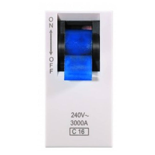 Legrand Lyncus 16 A MCB SP C Curve 1 M White 6772 81 