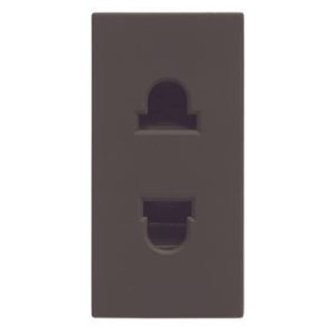 Legrand Lyncus 6/16 A 2 Pin Euro US Socket 1 M Chic Grey 6774 25 