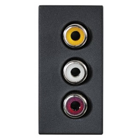 Legrand Lyncus Preterminated Audio Video Connector 1M Chic Grey 6774 67 