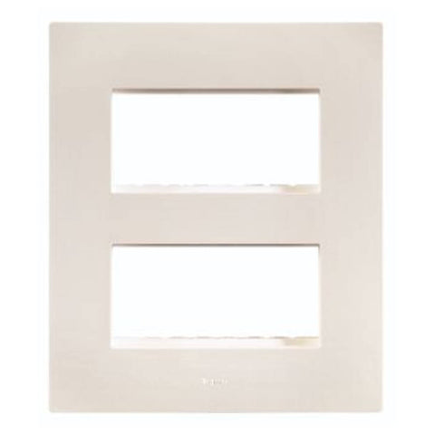 Legrand Lyncus Plate With Frame 2x4M Classic White 6775 09 