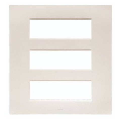 Legrand Lyncus Plate With Frame 18M Classic White 6775 18 