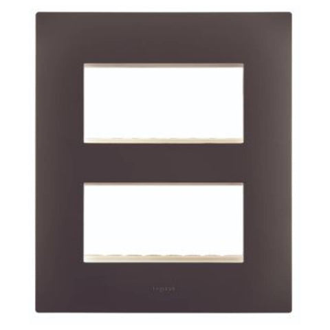 Legrand Lyncus Plate With Frame 2x4M Chic Grey 6775 29 