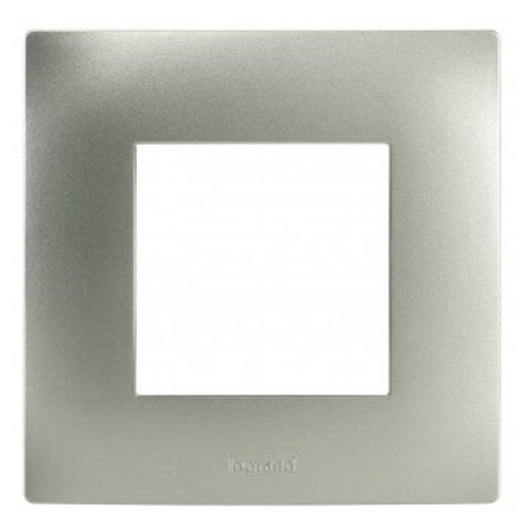 Legrand Lyncus Plate With Frame 2M Champagne 6775 82 