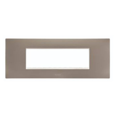 Legrand Lyncus Plate With Frame 6M Champagne 6775 86 
