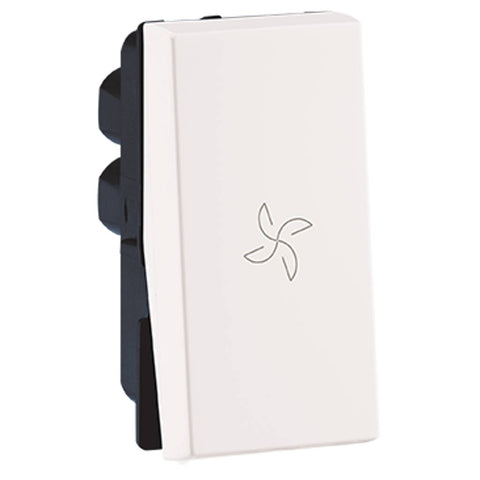 Legrand Myrius Nextgen 6A Switch With Fan Marking 1W 1M White 6732 04 