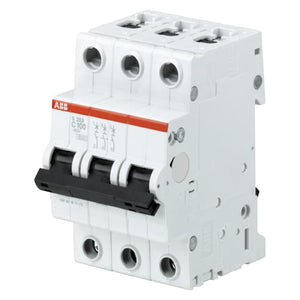 ABB S200 Series C Curve MCB 3P 80-100A 