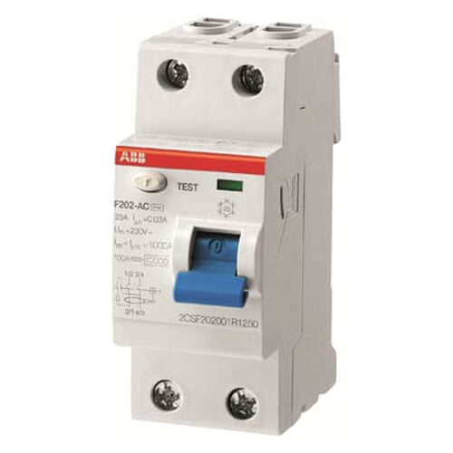 ABB F200 Series RCCB DP APR Type 30mA 