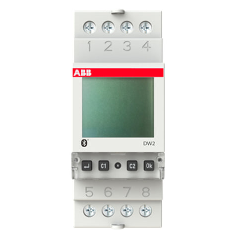 ABB DW2 Weekly Digital Time Switch 2 Channel 2CSM222521R1000 