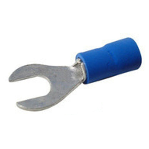 Jainson Copper Ring Tongue Fork Terminal Ends U Cut Insulated 16mm² 