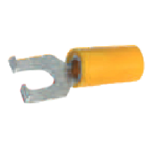 Jainson Copper Fork Hook Terminal Ends With Insulated 6mm² 179669 